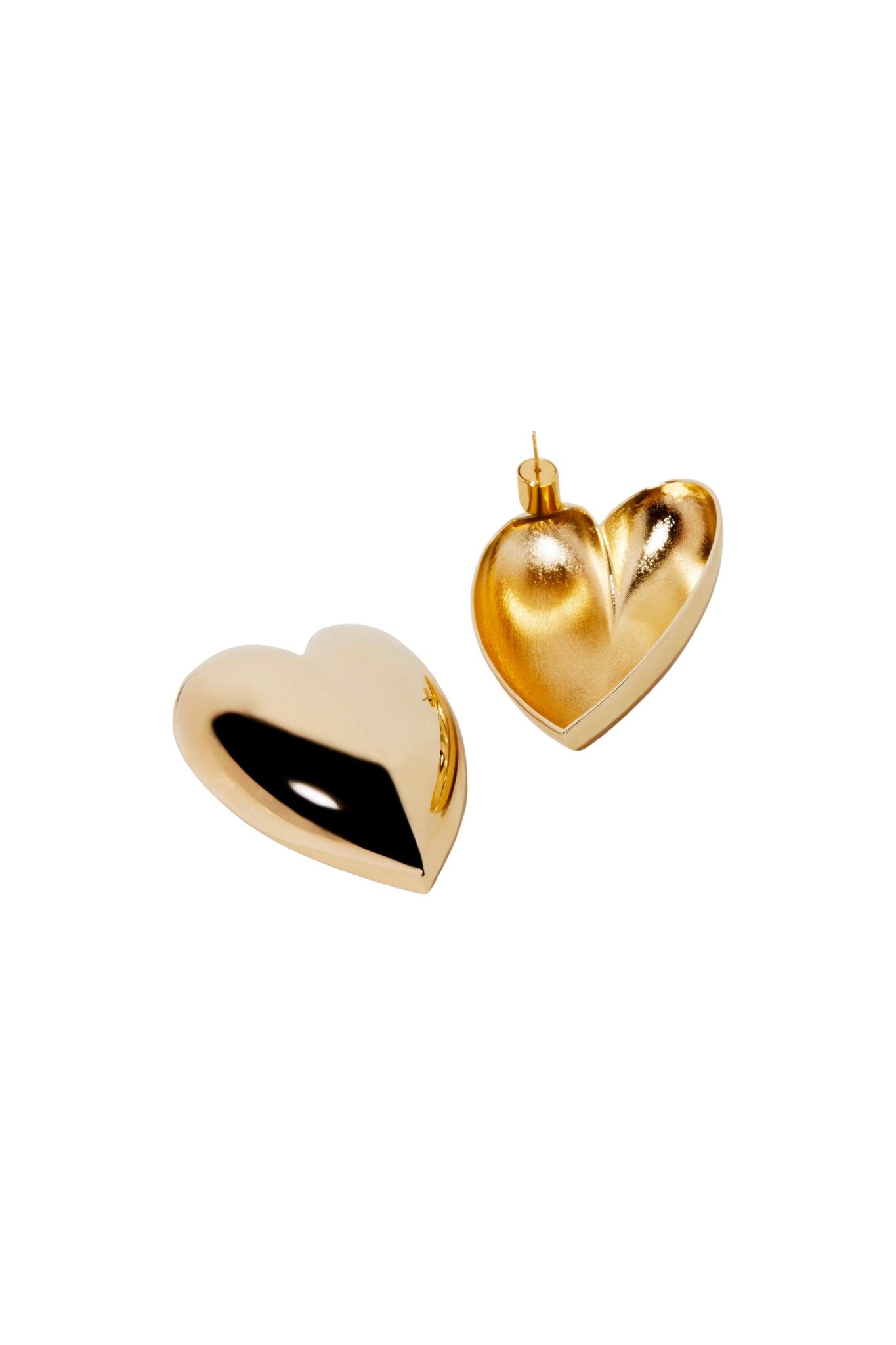 Jennifer Fisher Puffy Heart Earrings - Vermillion