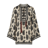 Johanna Ortiz Caretaker of the Jungle Tunic Dress - Vermillion