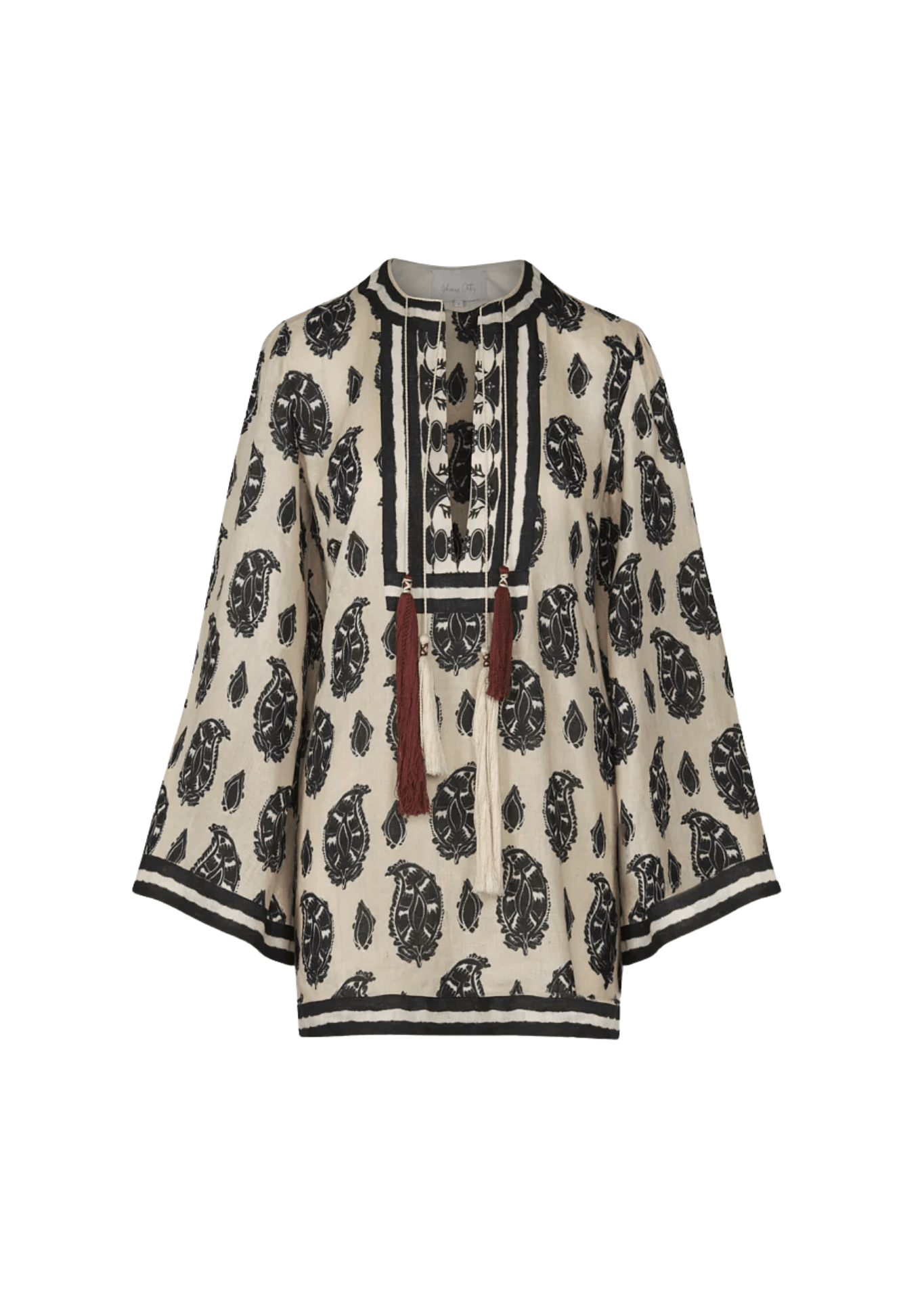 Johanna Ortiz Caretaker of the Jungle Tunic Dress - Vermillion