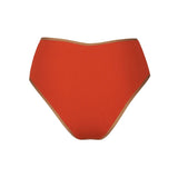 Johanna Ortiz Chilli Red Susurro Del Agua Bikini Bottom - Vermillion