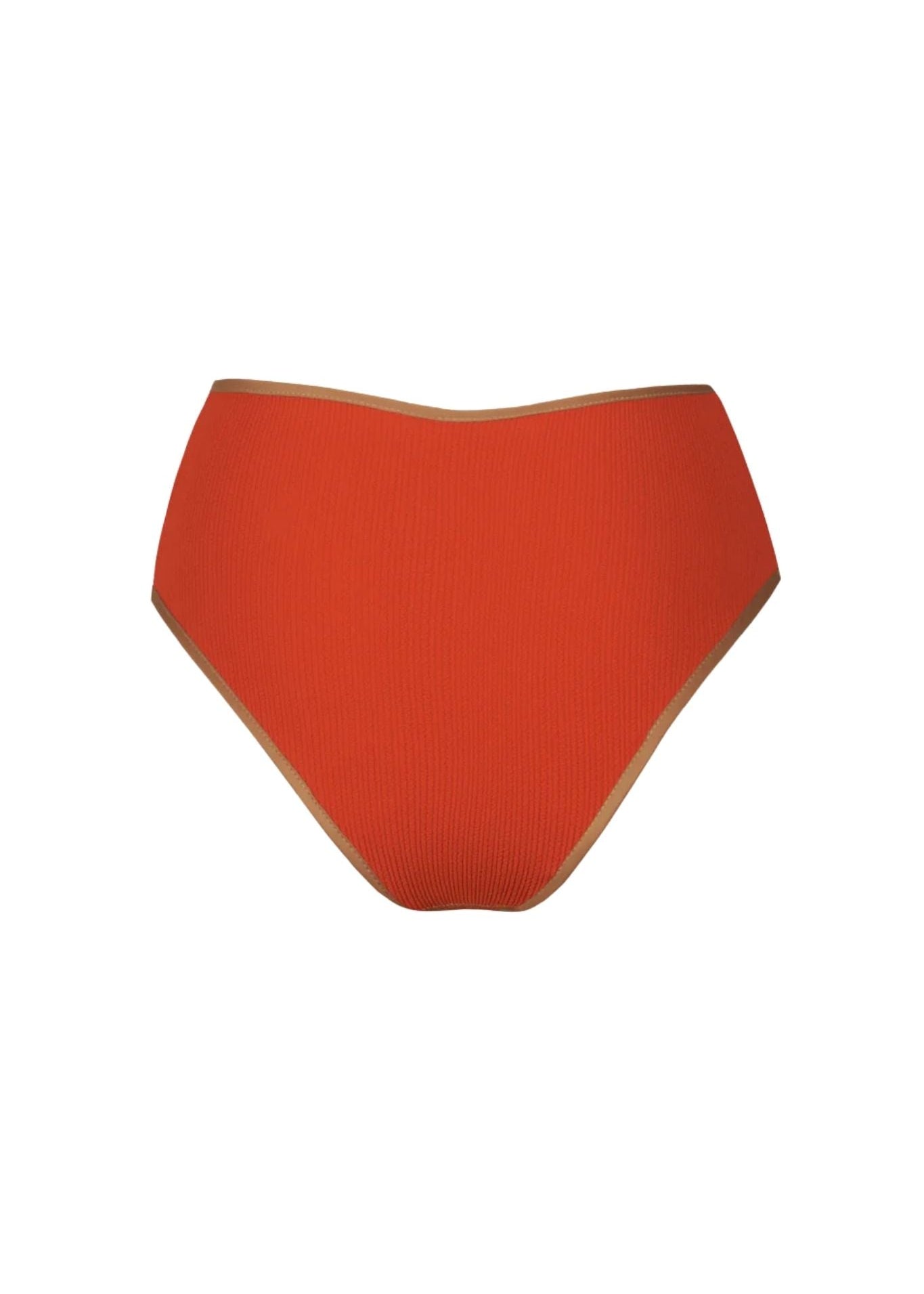 Johanna Ortiz Chilli Red Susurro Del Agua Bikini Bottom - Vermillion
