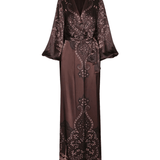 Johanna Ortiz Chocolate Timeless Concurse Wrap Dress - Vermillion