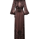 Johanna Ortiz Chocolate Timeless Concurse Wrap Dress - Vermillion