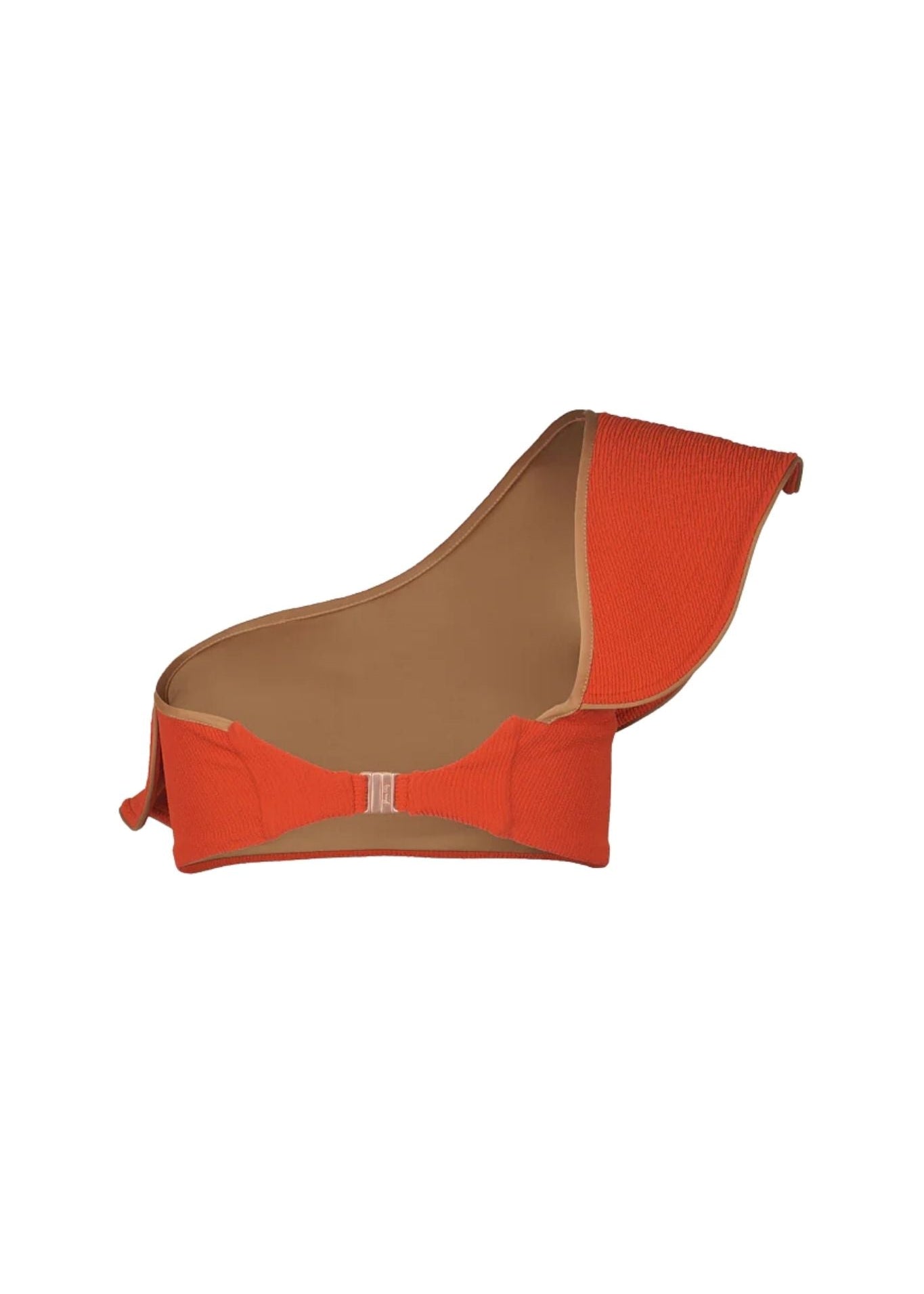 Johanna Ortiz Crinkle Chilli Red Bolero Life Bikini Top - Vermillion
