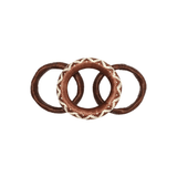 Johanna Ortiz Dark Rust Nomad Queen Bangles - Vermillion