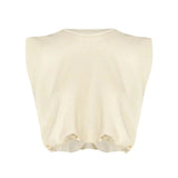 Johanna Ortiz Ecru Muraya T-shirt - Vermillion
