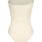 Johanna Ortiz Ecru Palm Texture Onepiece - Vermillion