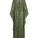 Johanna Ortiz Green/lime Secret Garden Maxi Dress - Vermillion