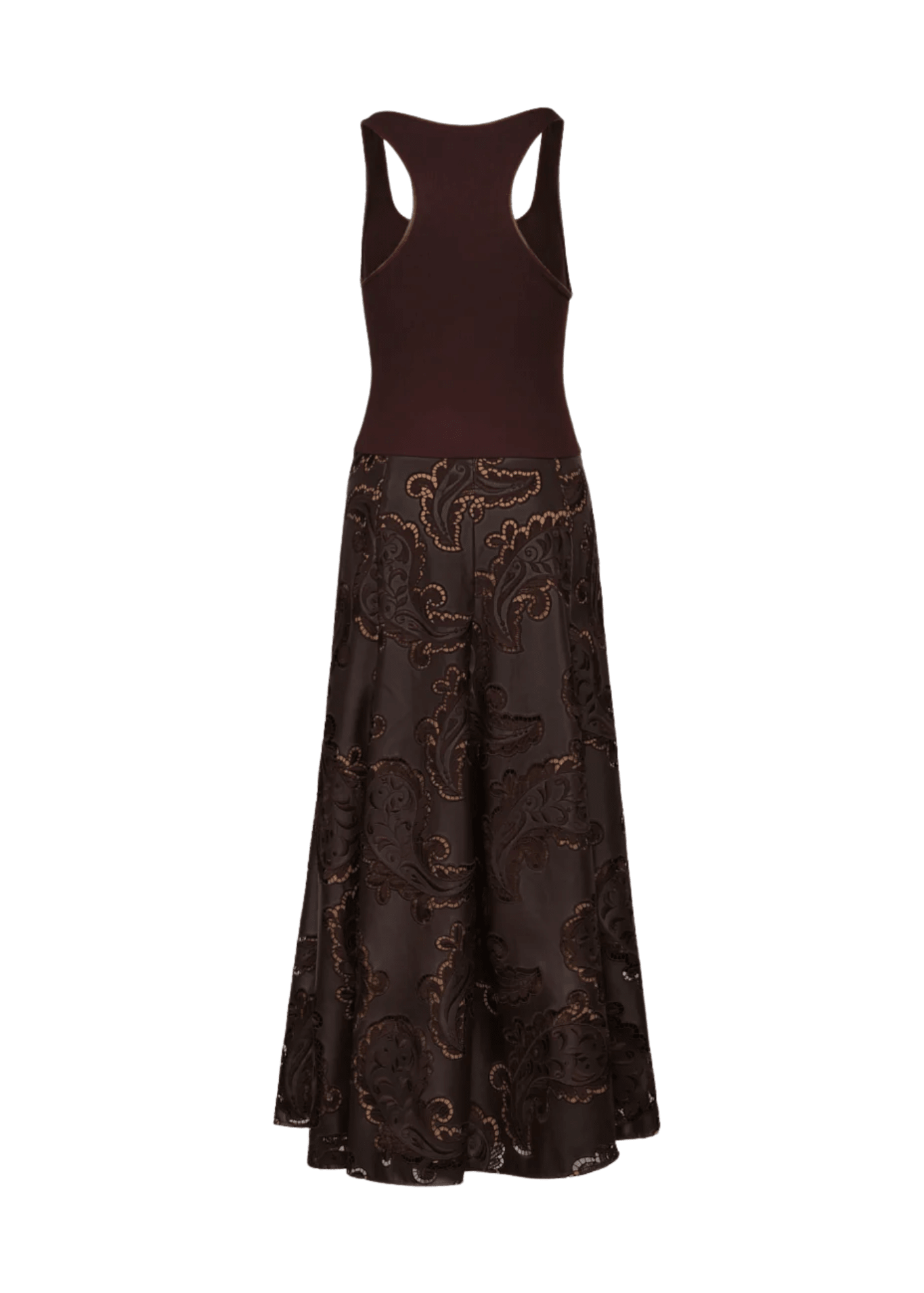 Johanna Ortiz Heart of Bark Ankle Dress - Vermillion