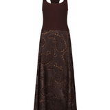 Johanna Ortiz Heart of Bark Ankle Dress - Vermillion