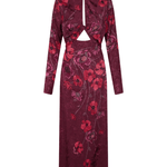Johanna Ortiz In the Woods Dress - Vermillion