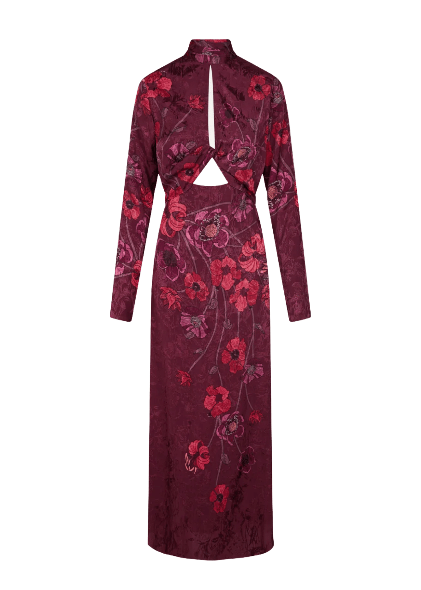 Johanna Ortiz In the Woods Dress - Vermillion
