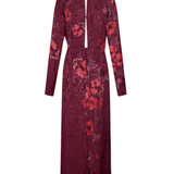 Johanna Ortiz In the Woods Dress - Vermillion