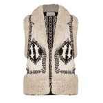Johanna Ortiz Jacquard Salty Air Vest - Vermillion