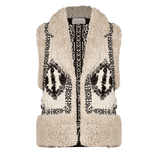 Johanna Ortiz Jacquard Salty Air Vest - Vermillion