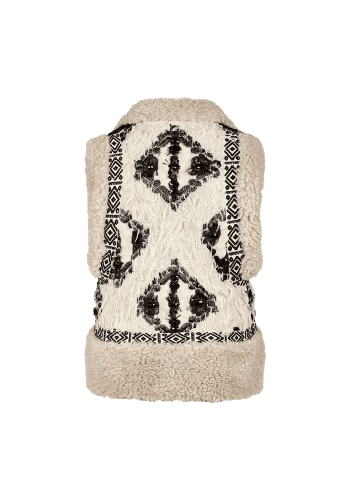 Johanna Ortiz Jacquard Salty Air Vest - Vermillion