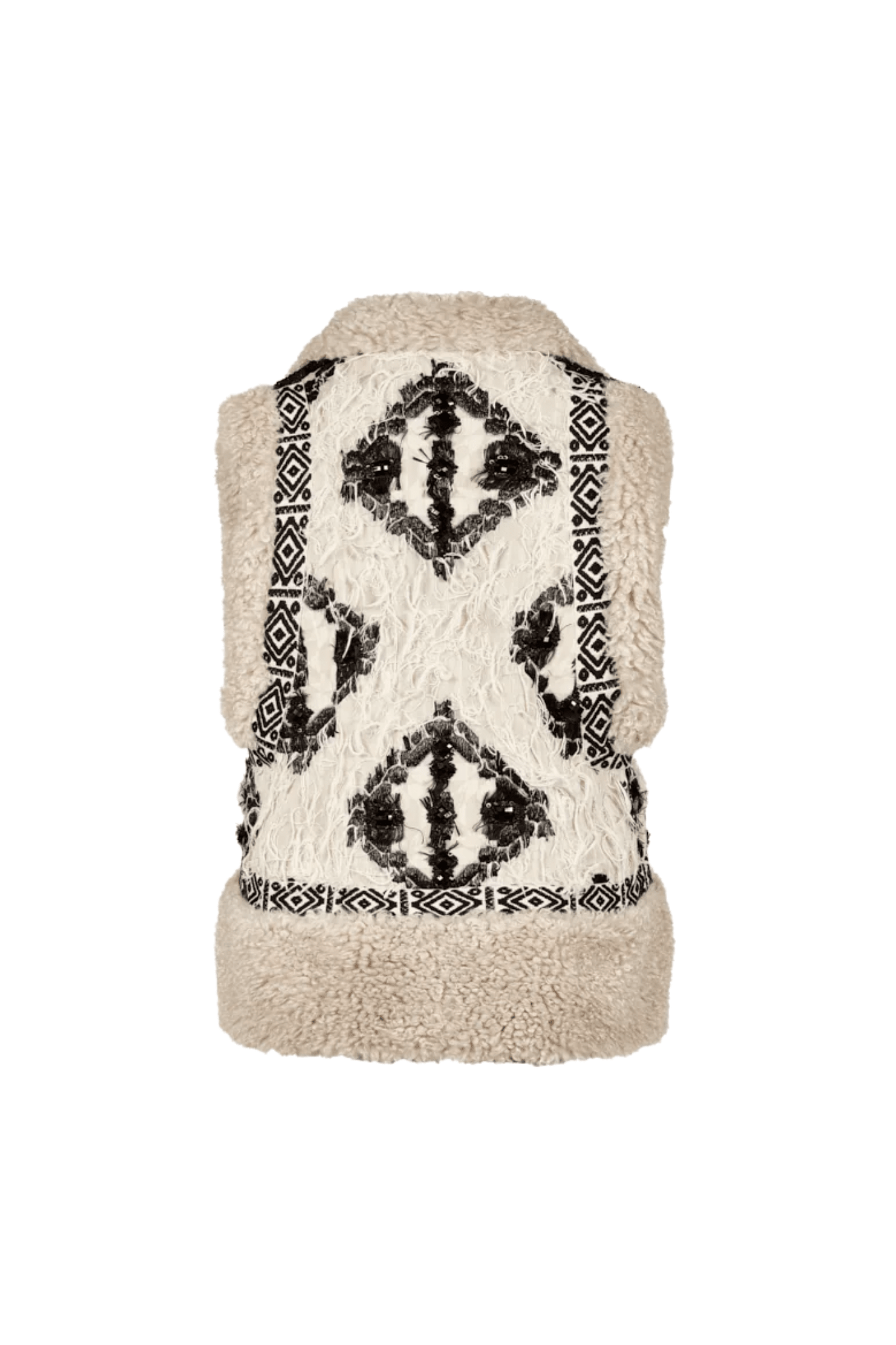 Johanna Ortiz Jacquard Salty Air Vest - Vermillion