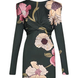 Johanna Ortiz Playful Grace Mini Dress - Vermillion