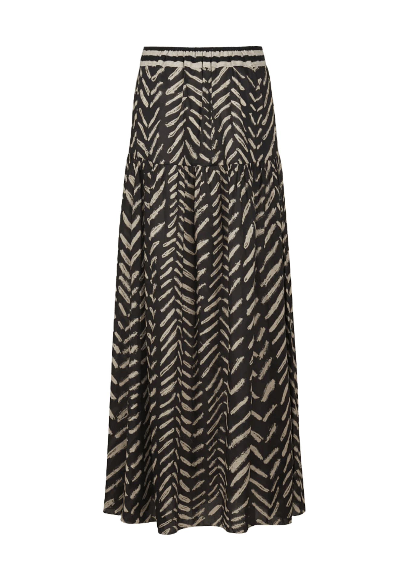 Johanna Ortiz Rituales Maxi Skirt - Vermillion