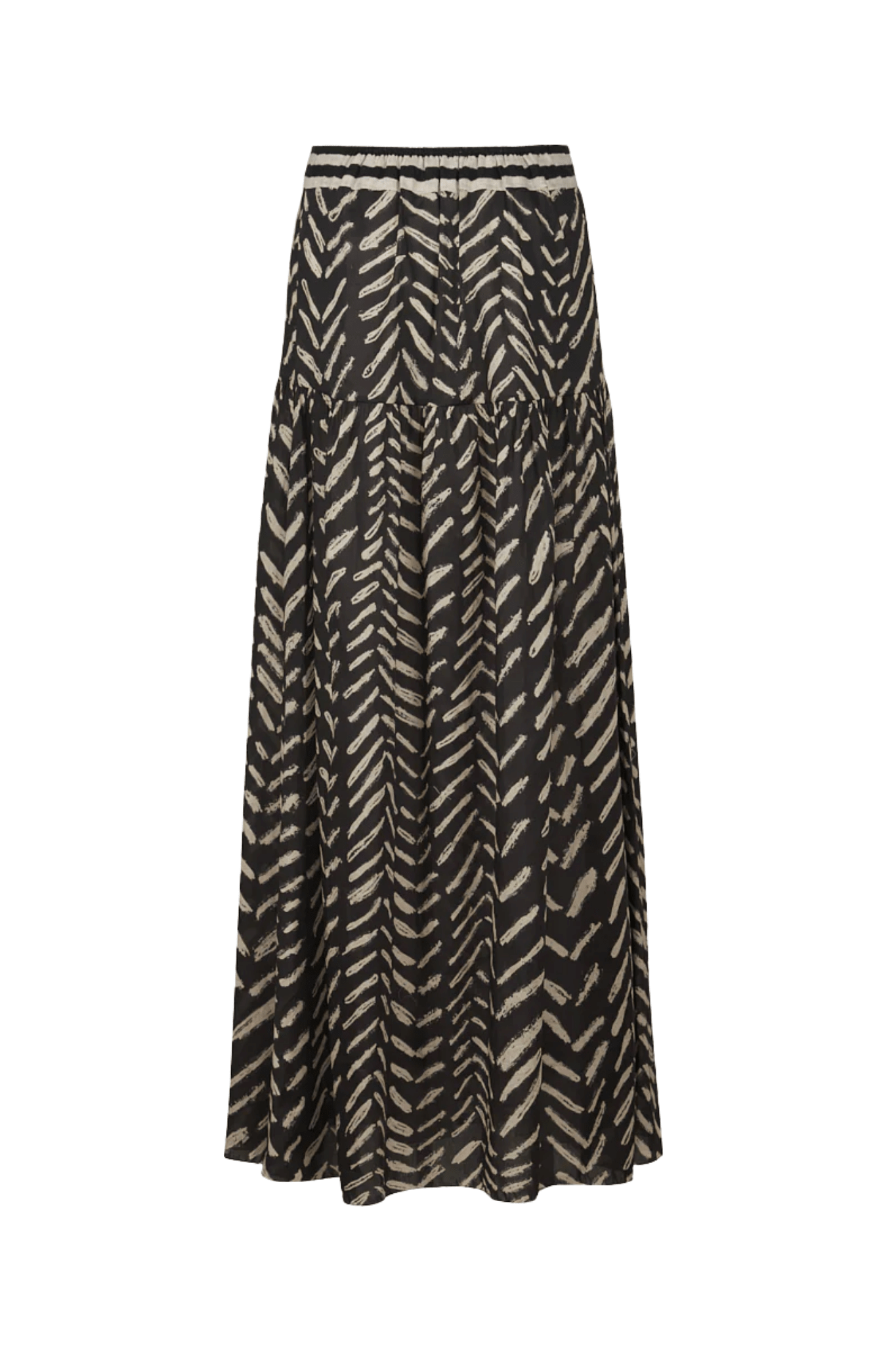 Johanna Ortiz Rituales Maxi Skirt - Vermillion