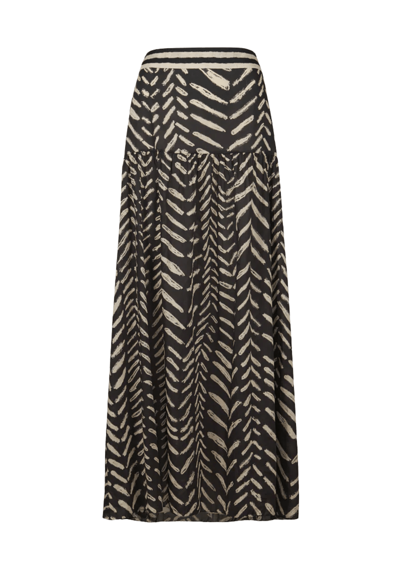 Johanna Ortiz Rituales Maxi Skirt - Vermillion