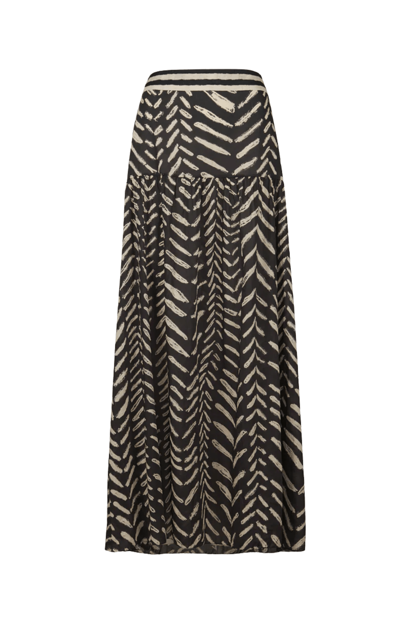 Johanna Ortiz Rituales Maxi Skirt - Vermillion
