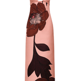 Johanna Ortiz Rose Powerful Stitches Ankle Dress - Vermillion