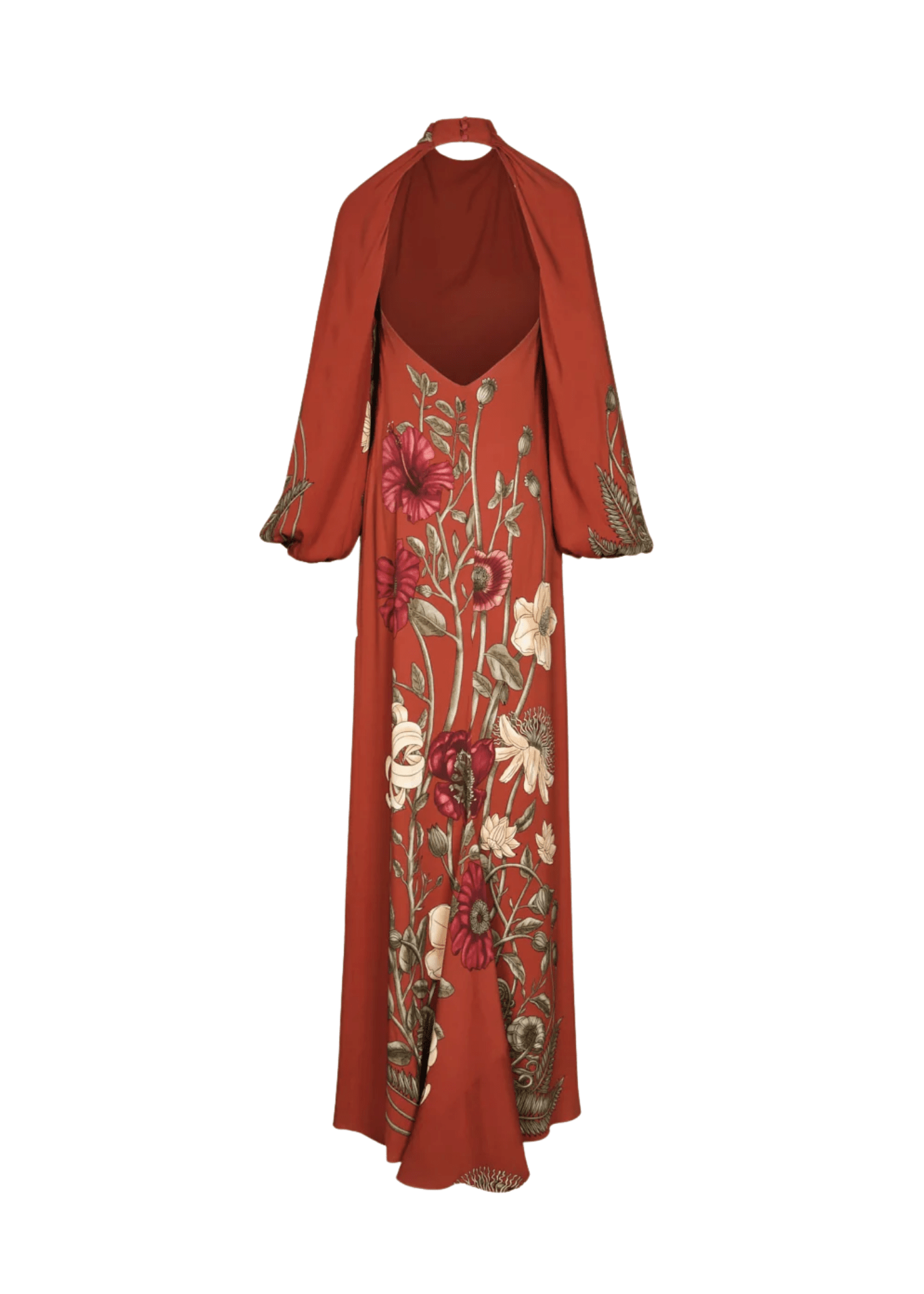 Johanna Ortiz Selva Intima Maxi Dress - Vermillion