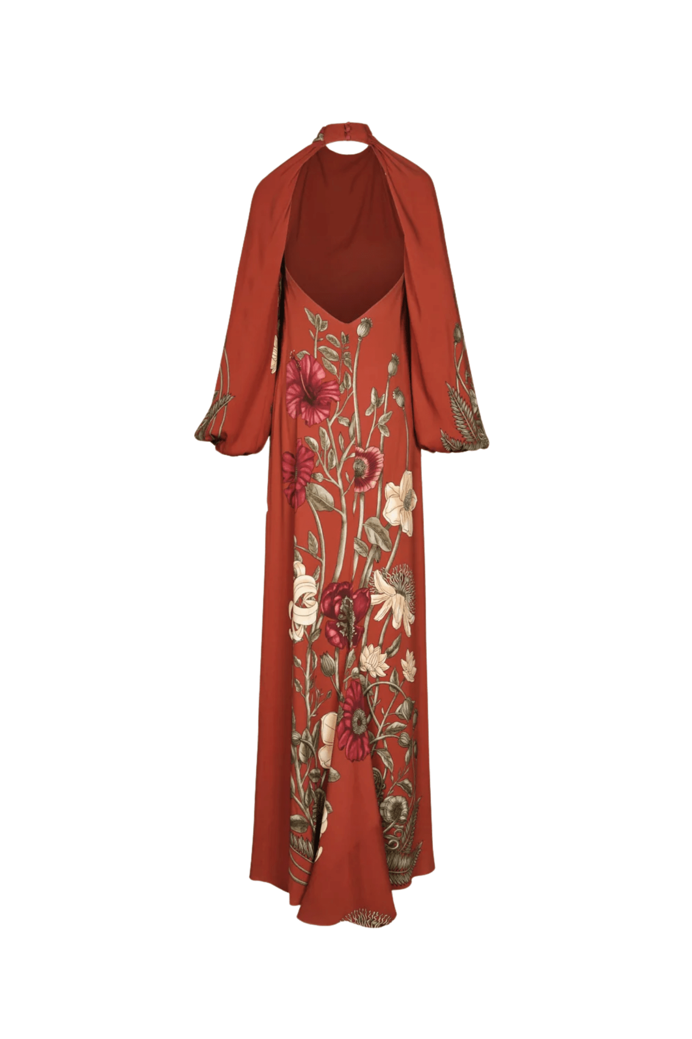 Johanna Ortiz Selva Intima Maxi Dress - Vermillion