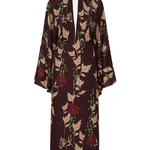 Johanna Ortiz Wine Parajes Lejanos Ankle Dress - Vermillion