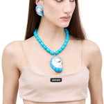 Julietta Alba Necklace - Vermillion