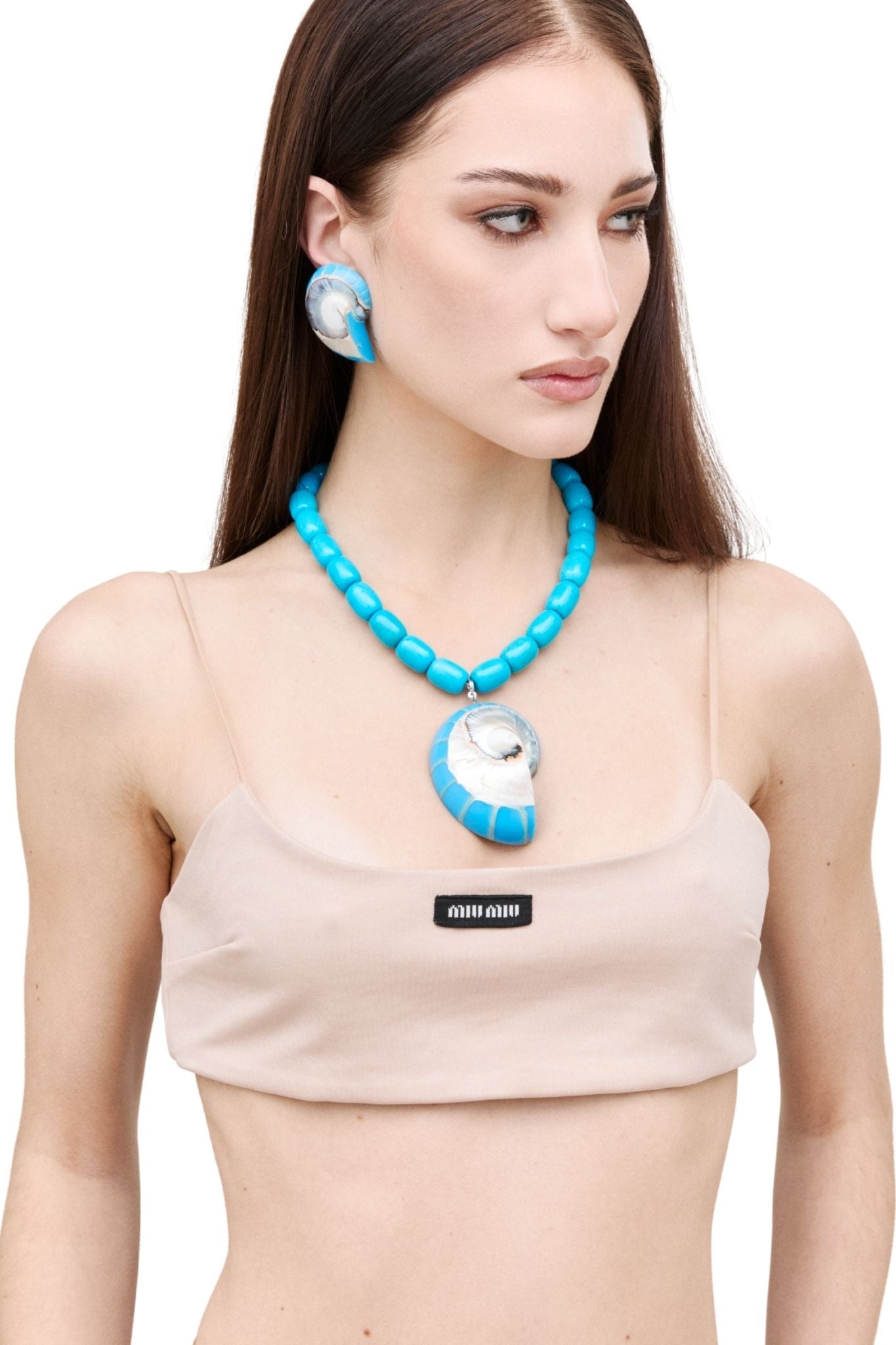 Julietta Alba Necklace - Vermillion