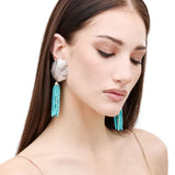 Julietta Aria Earrings - Vermillion