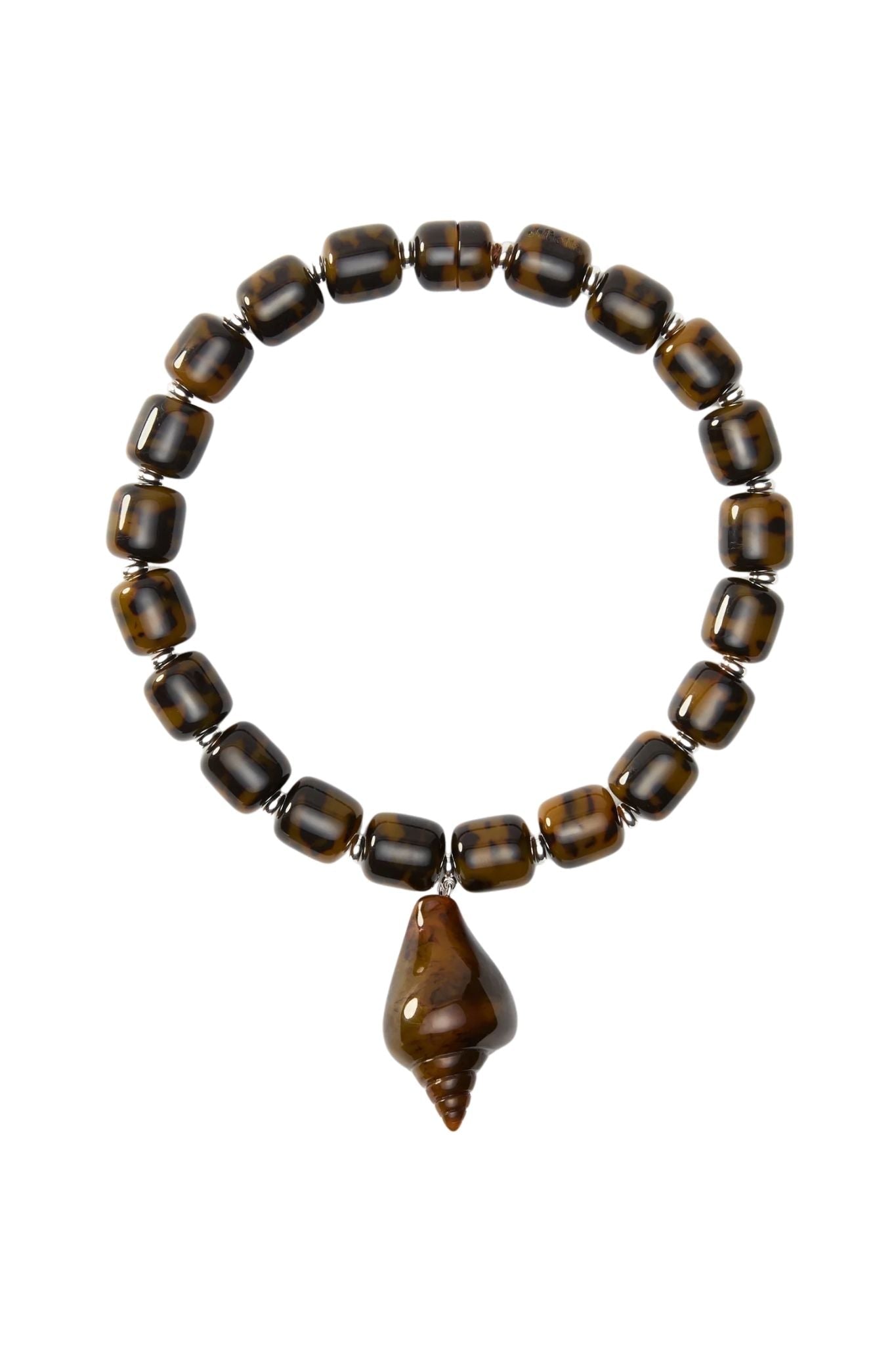 Julietta Concha Necklace - Vermillion