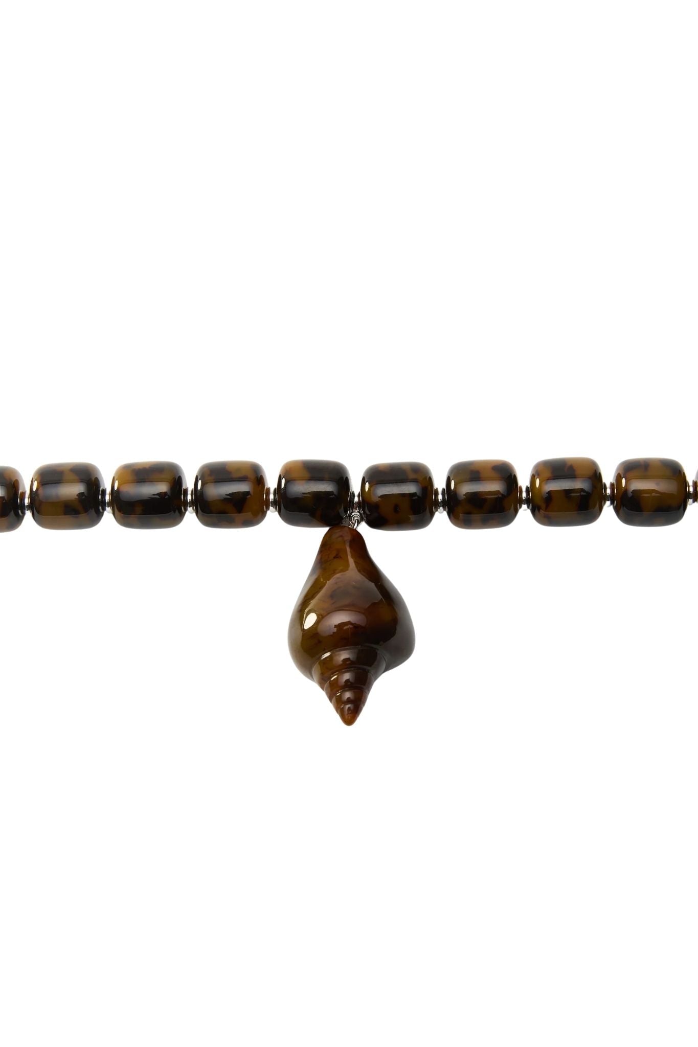 Julietta Concha Necklace - Vermillion