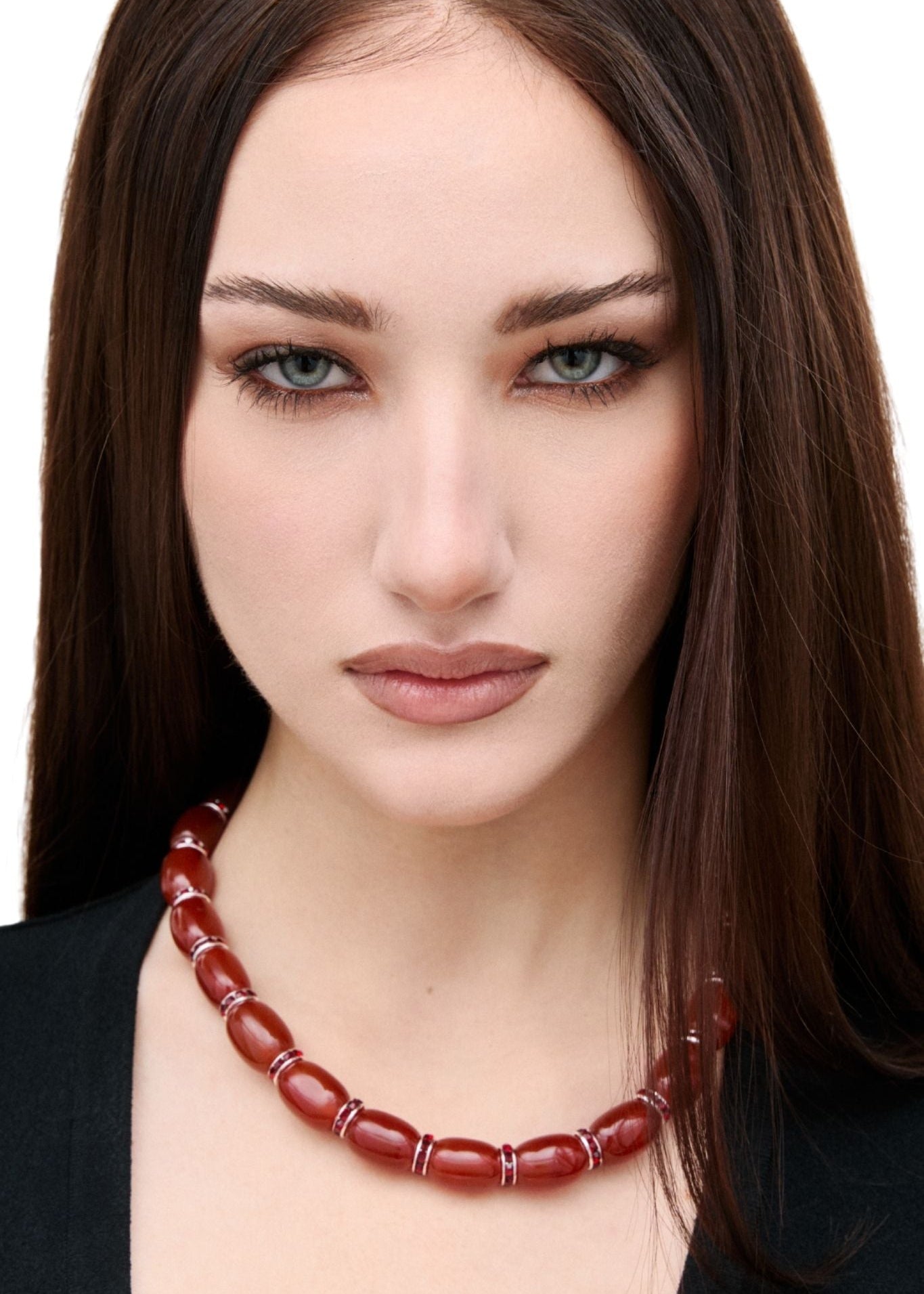 Julietta Donna Necklace - Vermillion