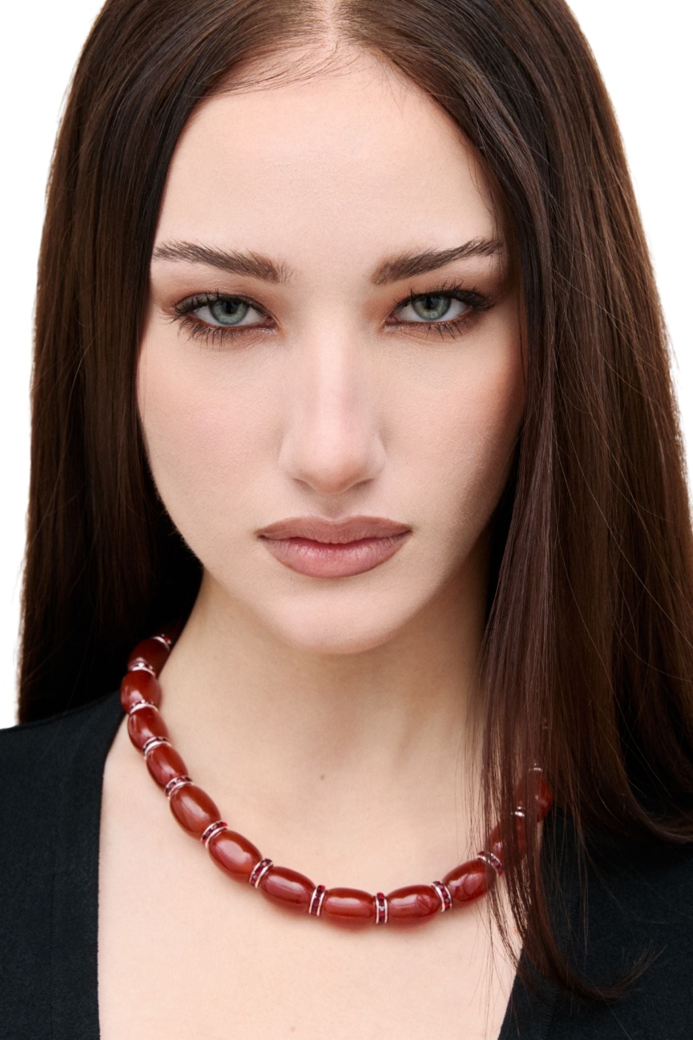 Julietta Donna Necklace - Vermillion