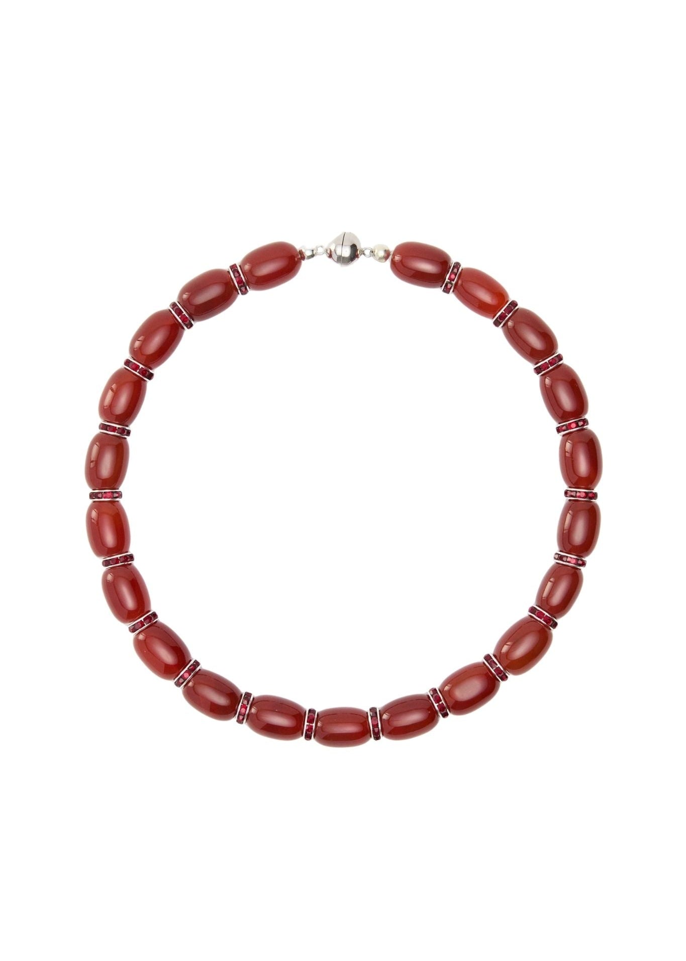 Julietta Donna Necklace - Vermillion