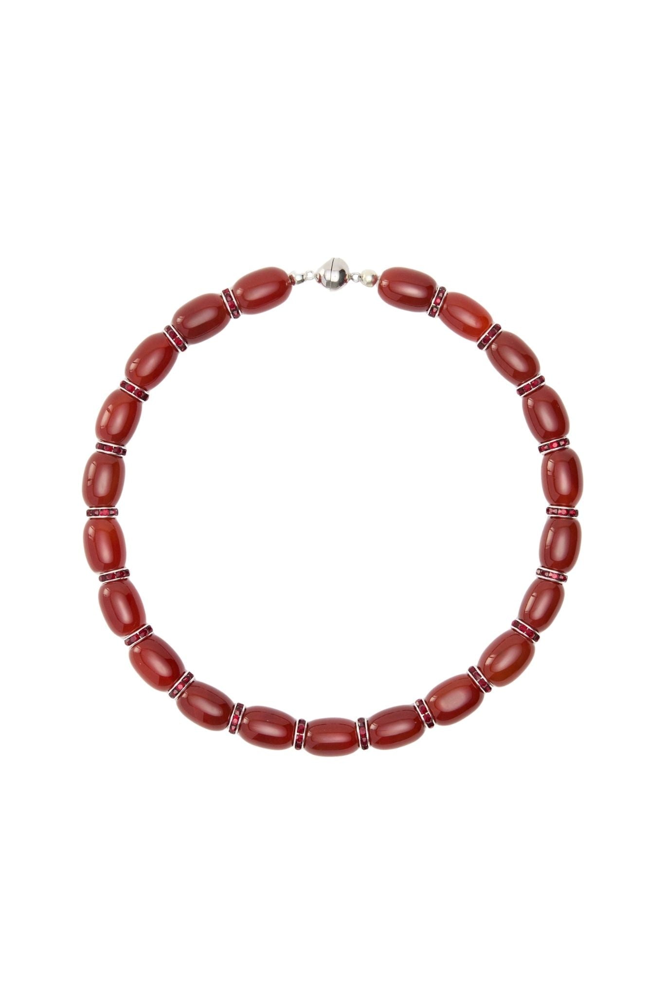 Julietta Donna Necklace - Vermillion