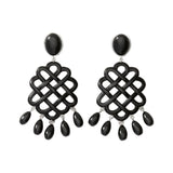 Julietta Melina Earrings - Vermillion
