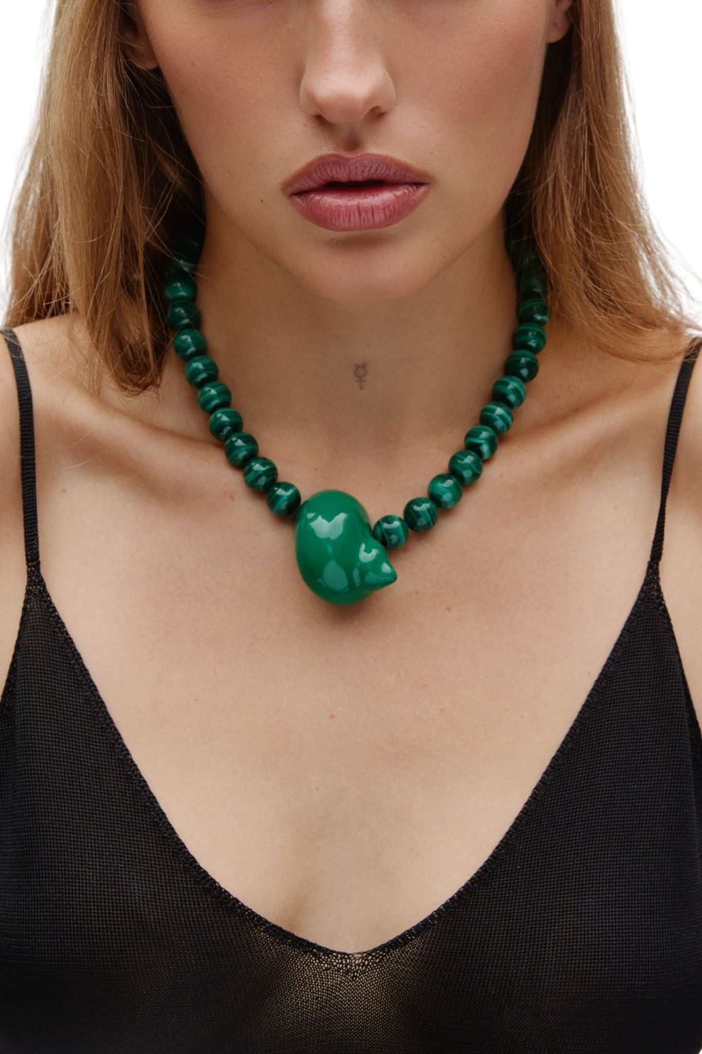 Julietta Mykonos Necklace - Vermillion