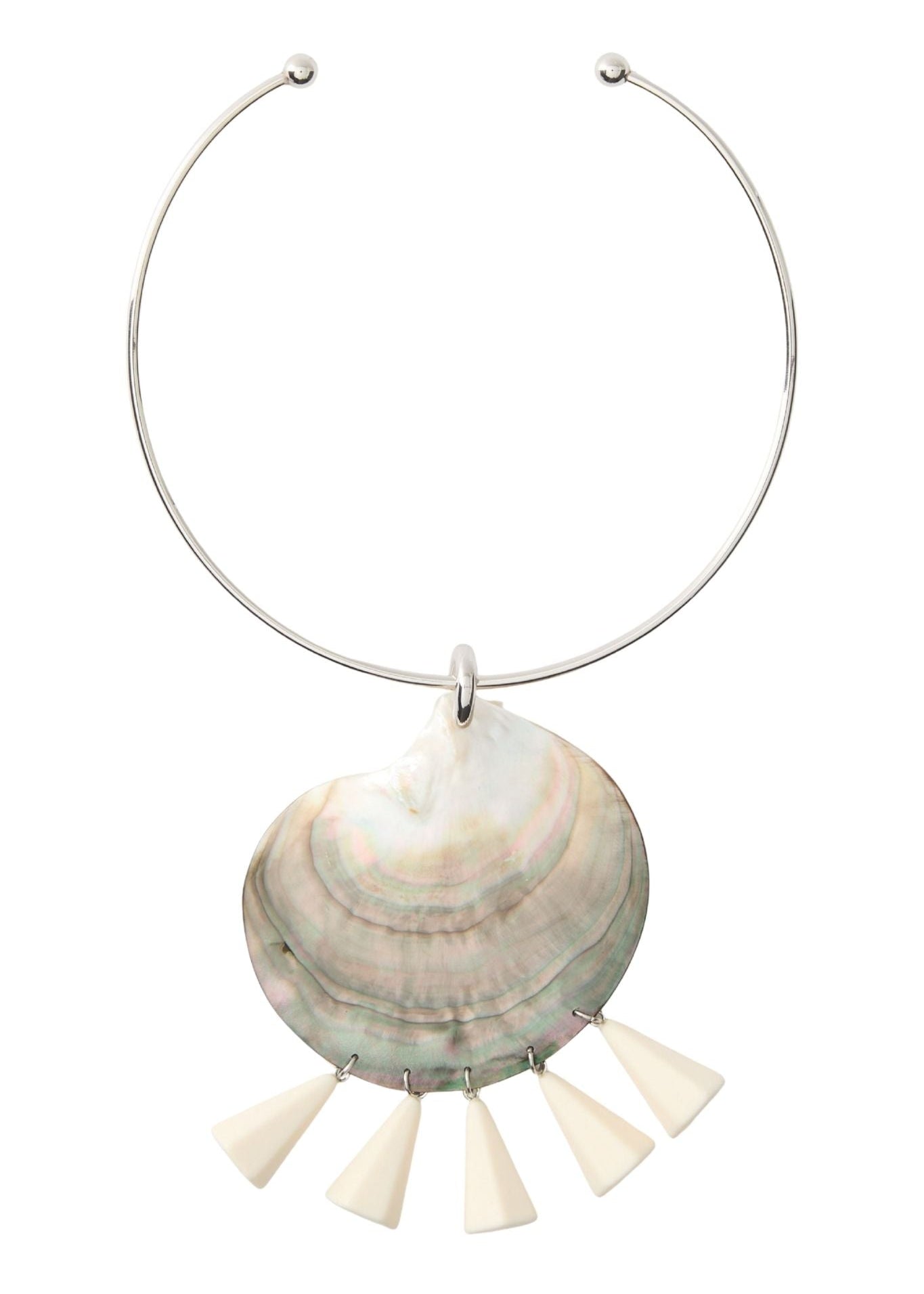Julietta Nacre Necklace - Vermillion