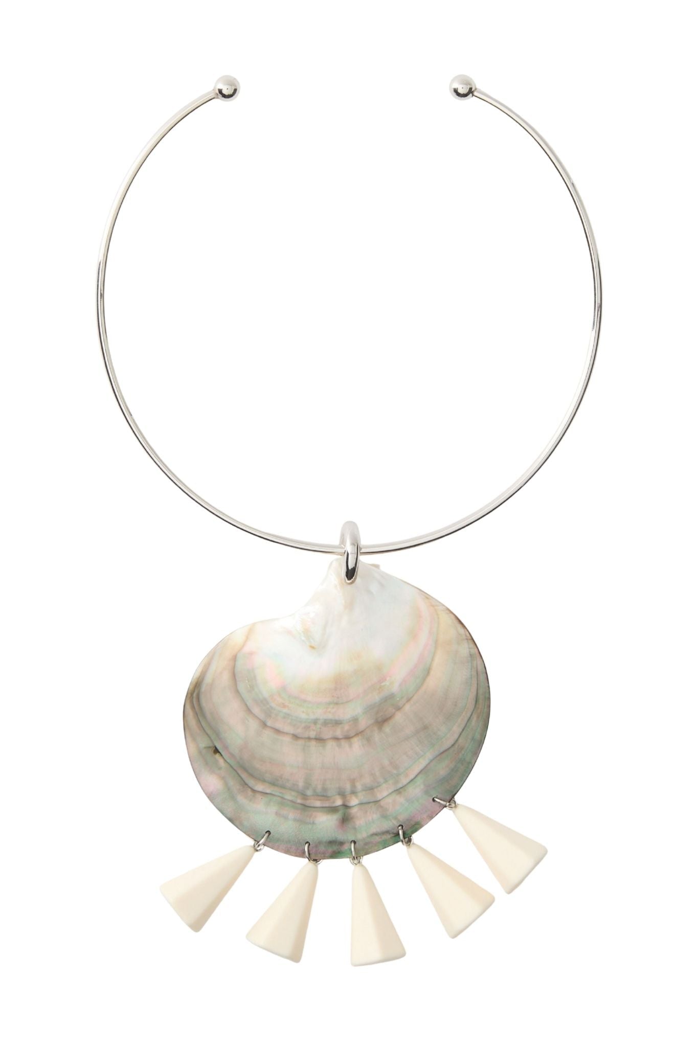 Julietta Nacre Necklace - Vermillion