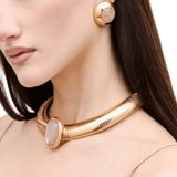Julietta Opyum Necklace - Vermillion