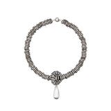 Julietta Pearl Drop Necklace - Vermillion