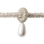 Julietta Pearl Drop Necklace - Vermillion