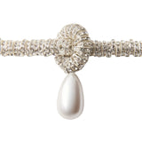 Julietta Pearl Drop Necklace - Vermillion