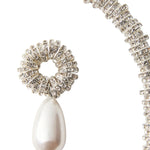Julietta Pearl Drop Necklace - Vermillion