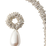 Julietta Pearl Drop Necklace - Vermillion