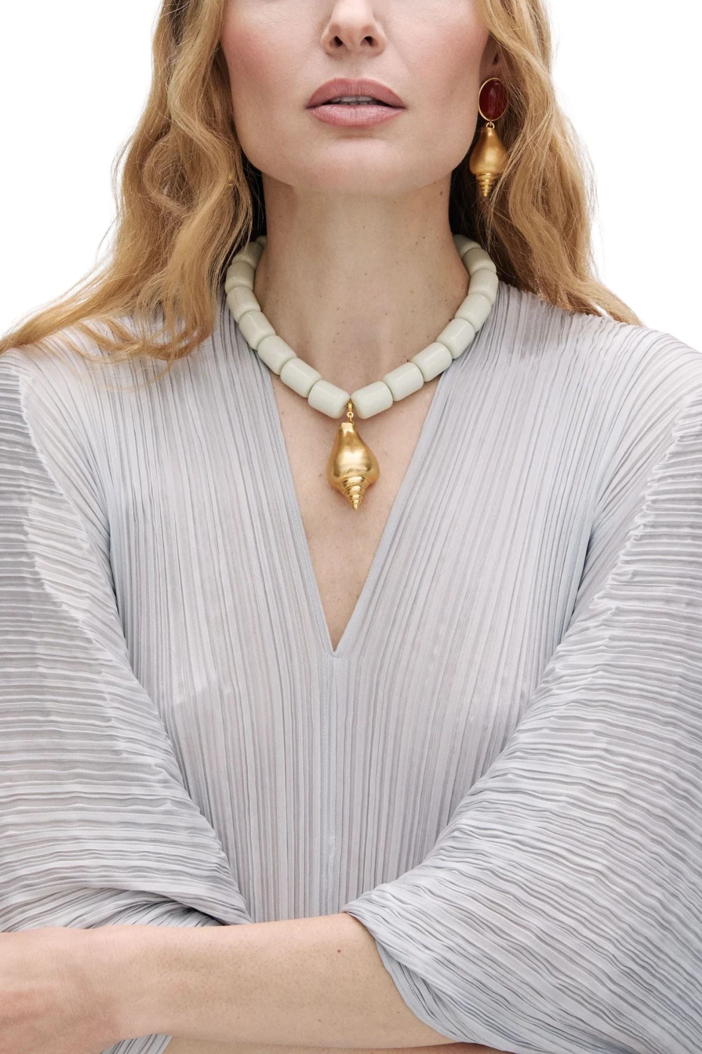 Julietta Ponza Necklace - Vermillion